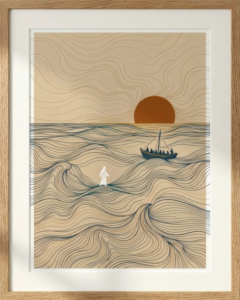 Morning Waters, art print