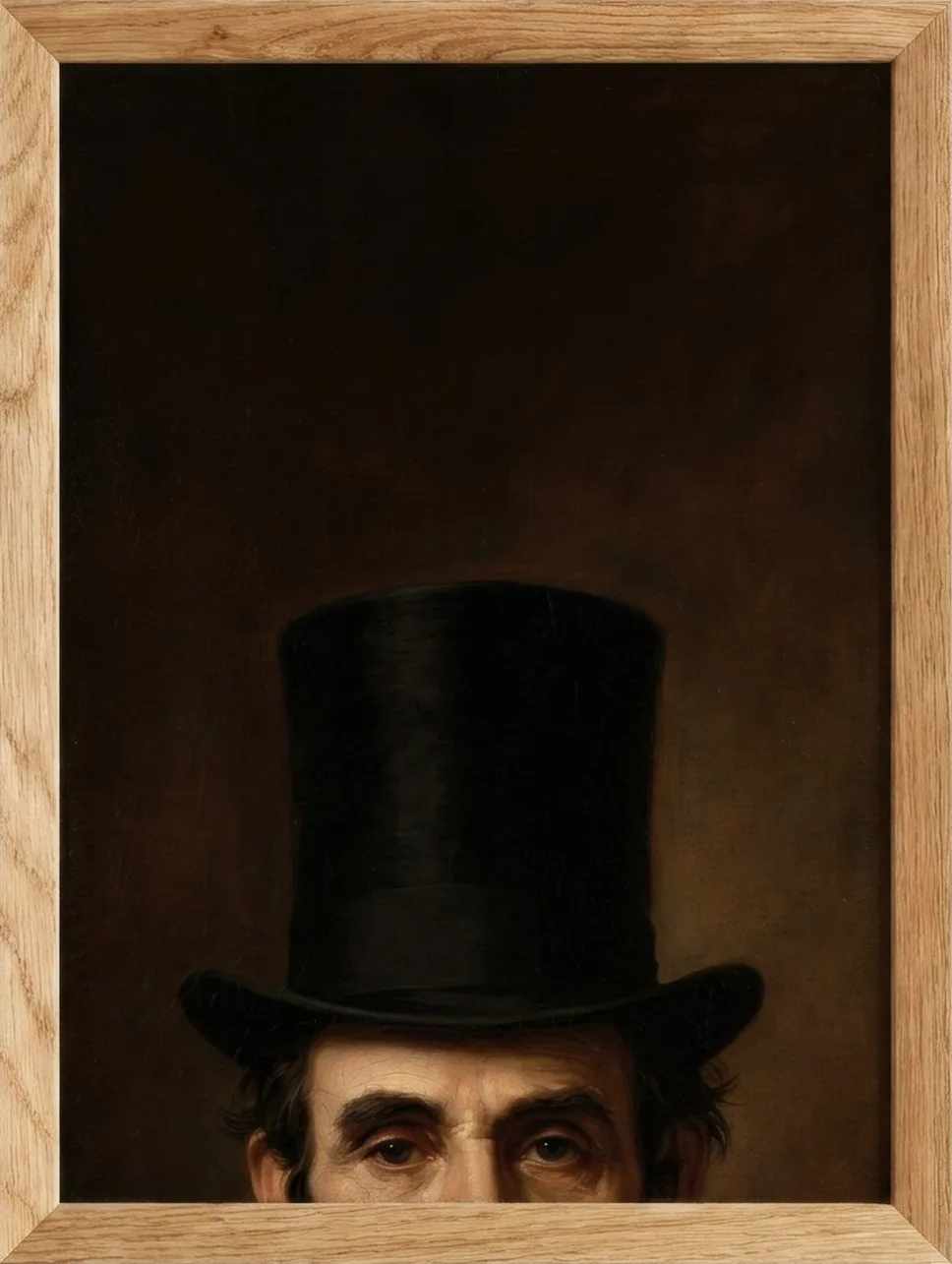 Top Hat, art print