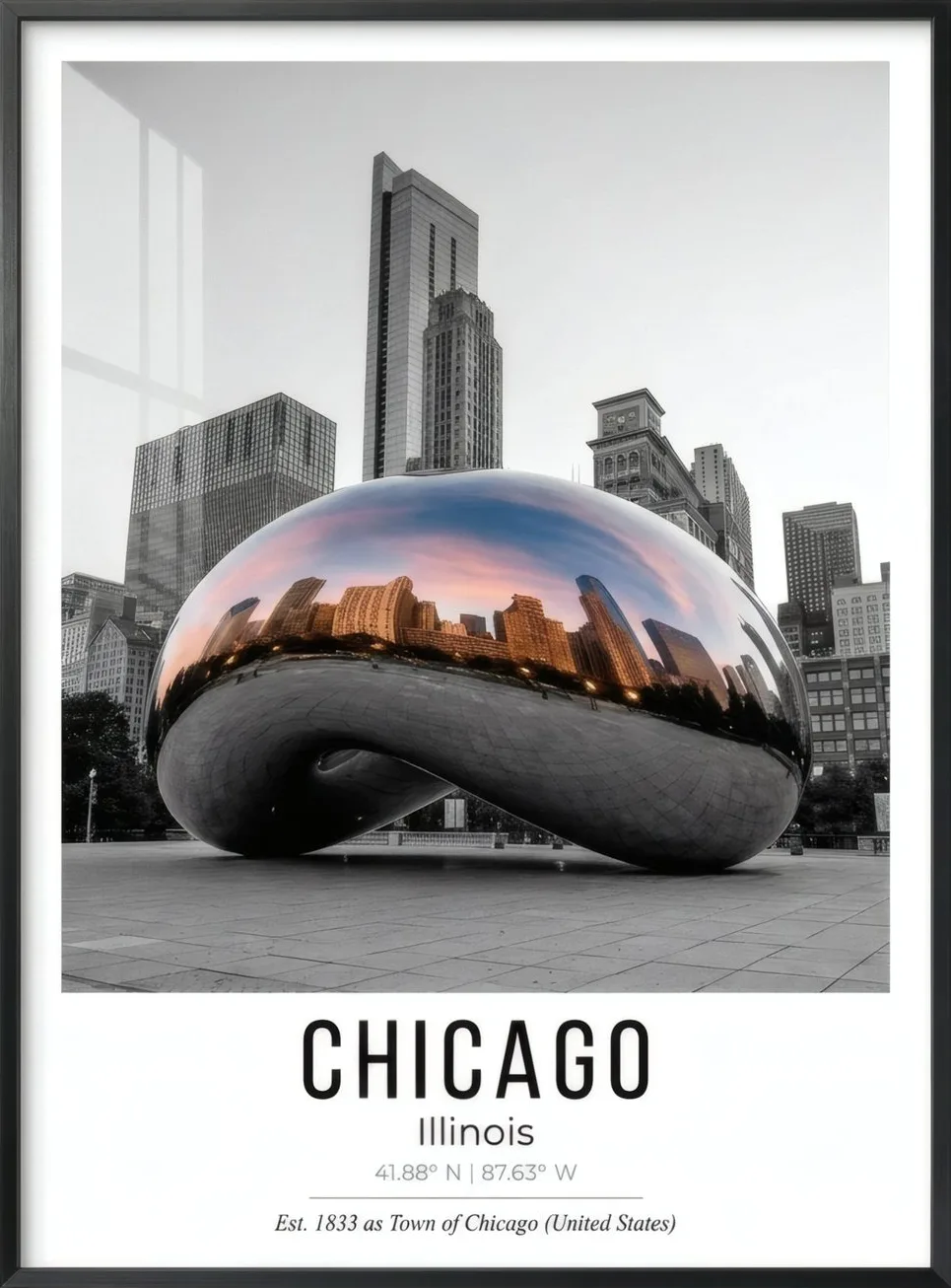 Chicago, art print