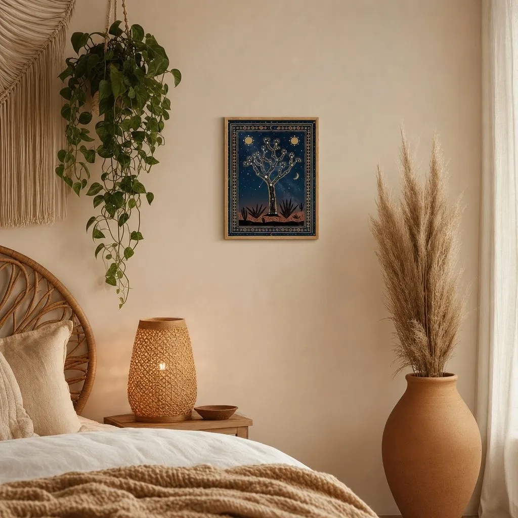 Desert Constellation: In a public space, from the listing. Frame not included