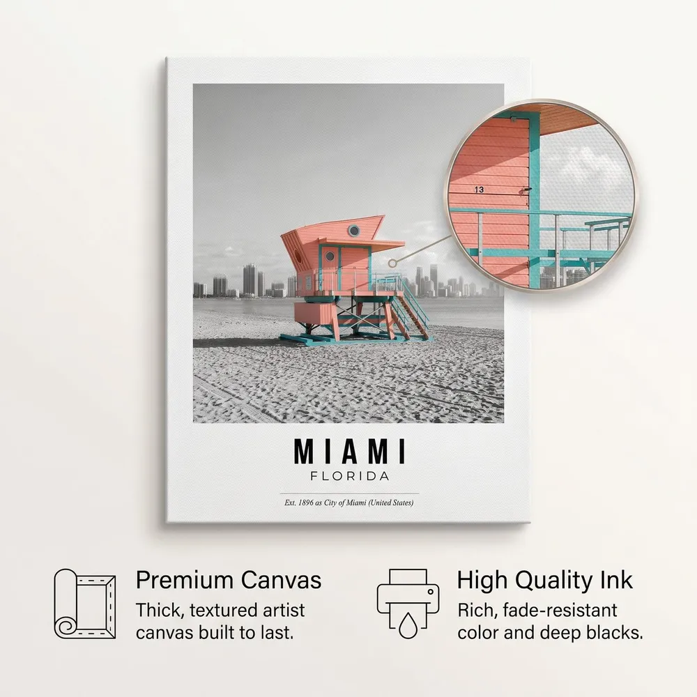 Miami Lifeguard Tower: Materials, from the listing