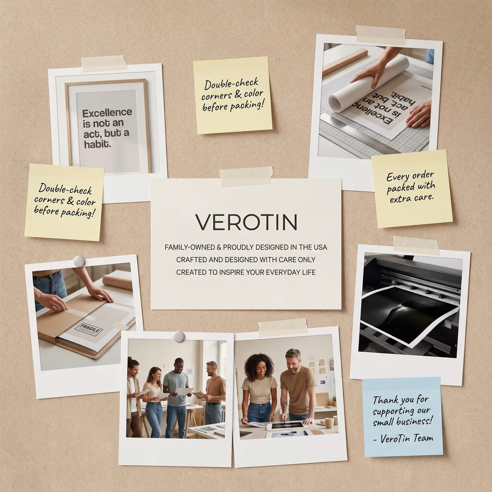 Motivational, Black and White: Brand story, from the listing