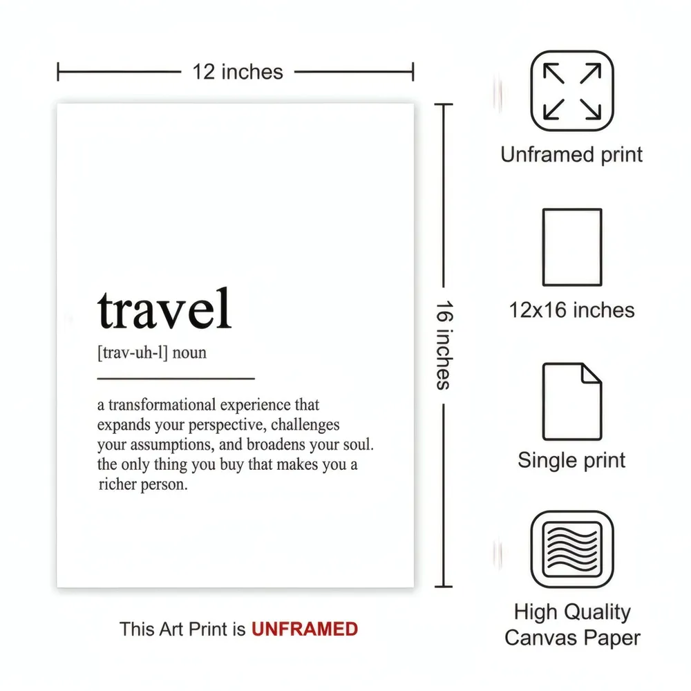 Travel, Defined: Art detail, from the listing