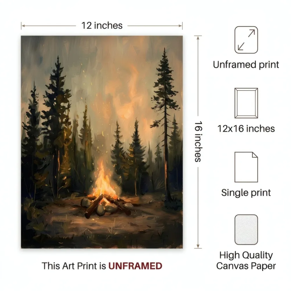 Camp Light: Art detail, from the listing