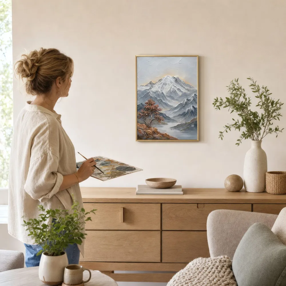 Autumn Range: Styled room, from the listing. Frame not included