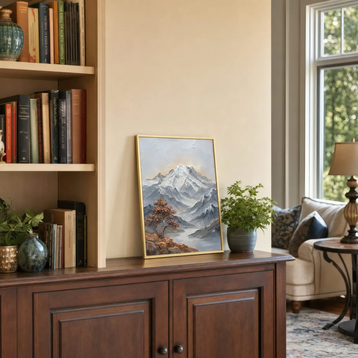 Autumn Range: In a public space, from the listing. Frame not included