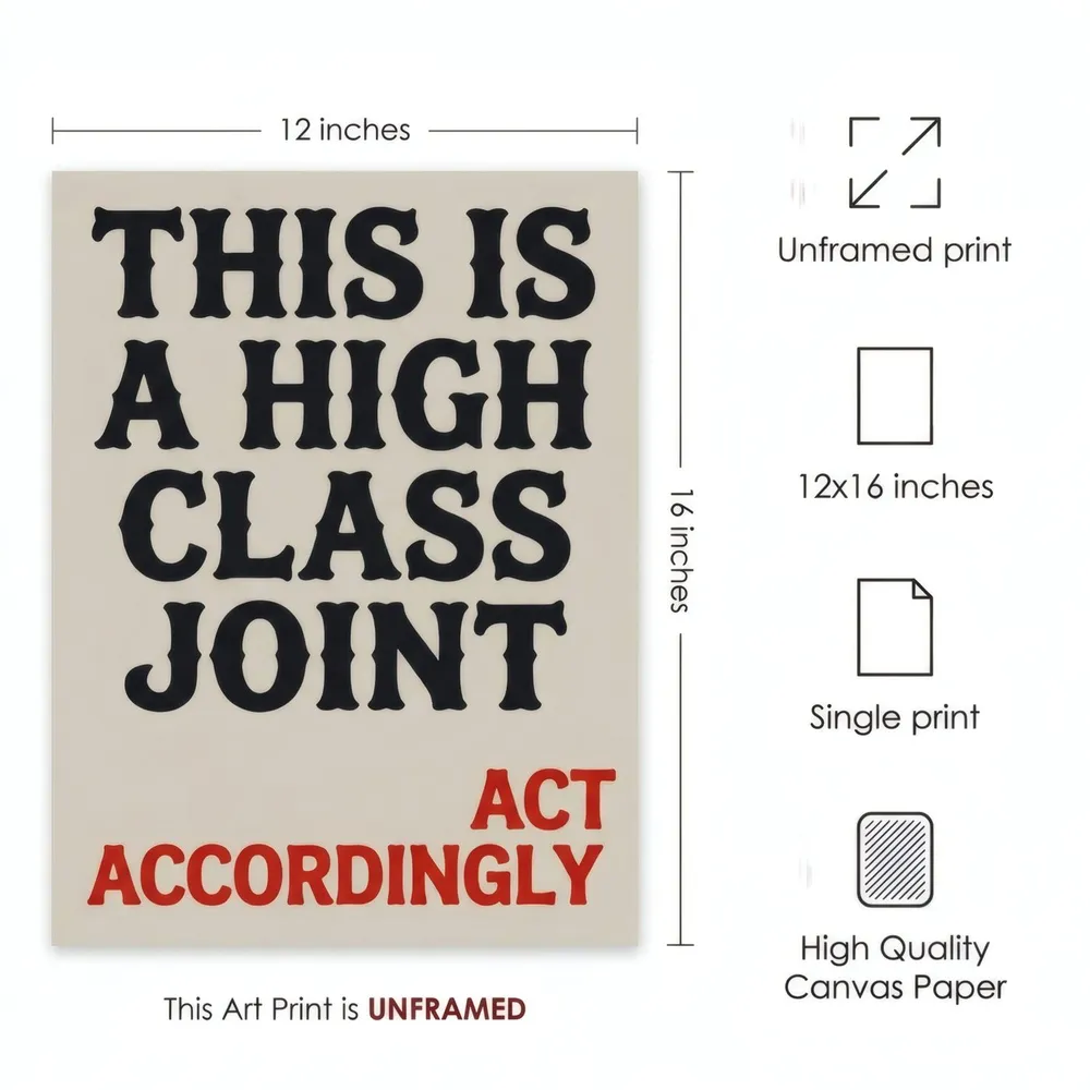 High Class Joint: Art detail, from the listing