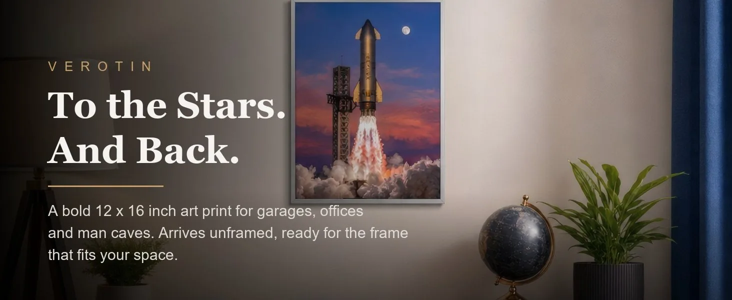 Launch, art print