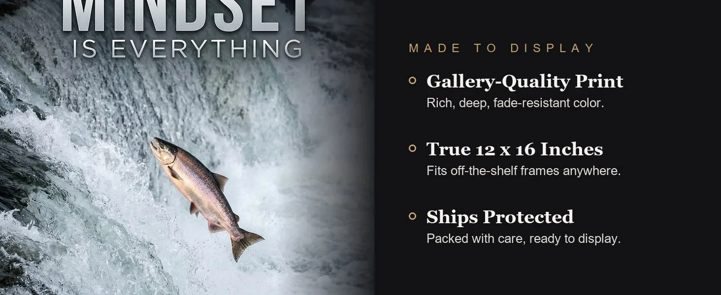 Made to display: gallery-quality print, true 12 x 16 inches, ships protected.