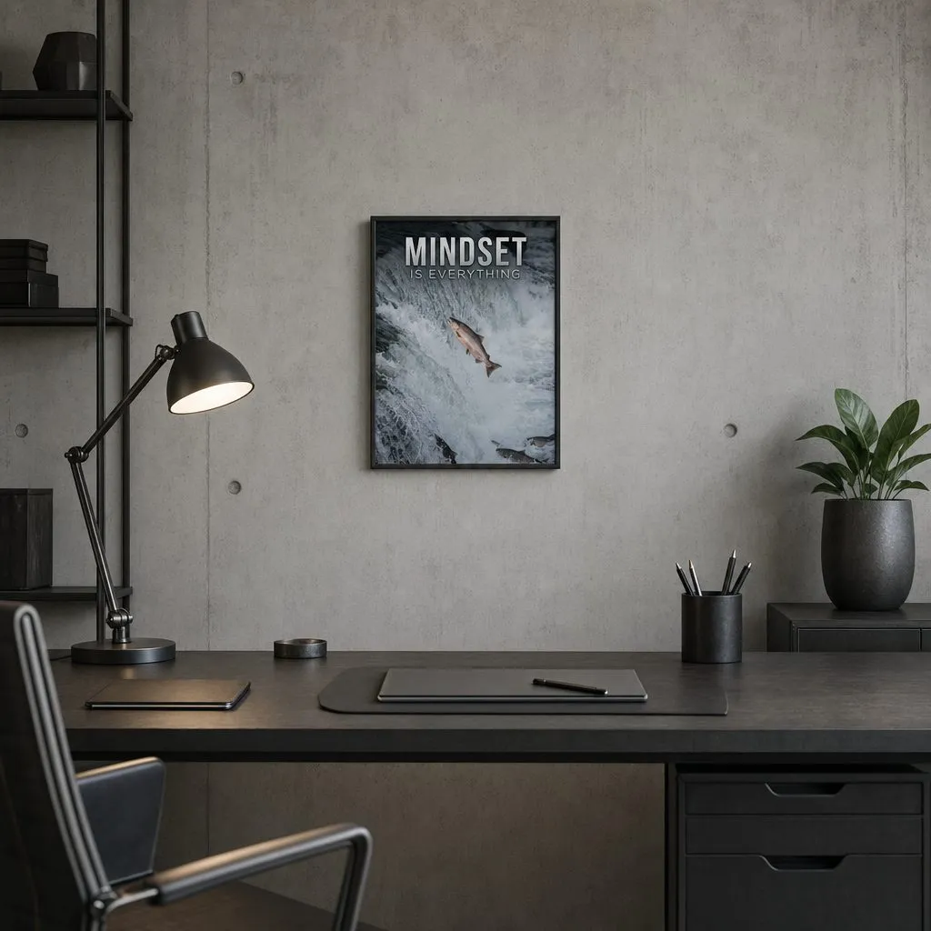 Mindset, Salmon: Styled room, from the listing. Frame not included
