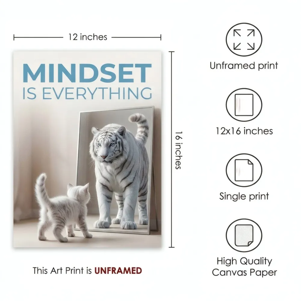 Mindset, Kitten: Art detail, from the listing
