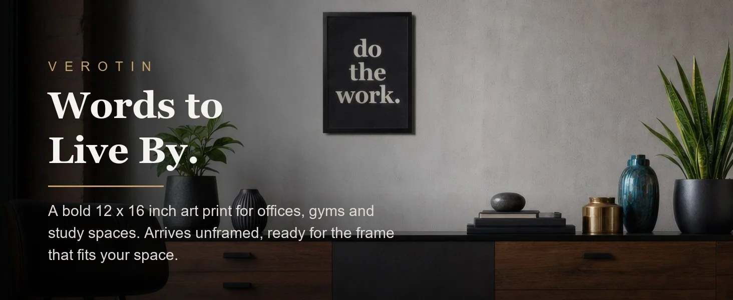 The words do the work set in white serif on black paper.