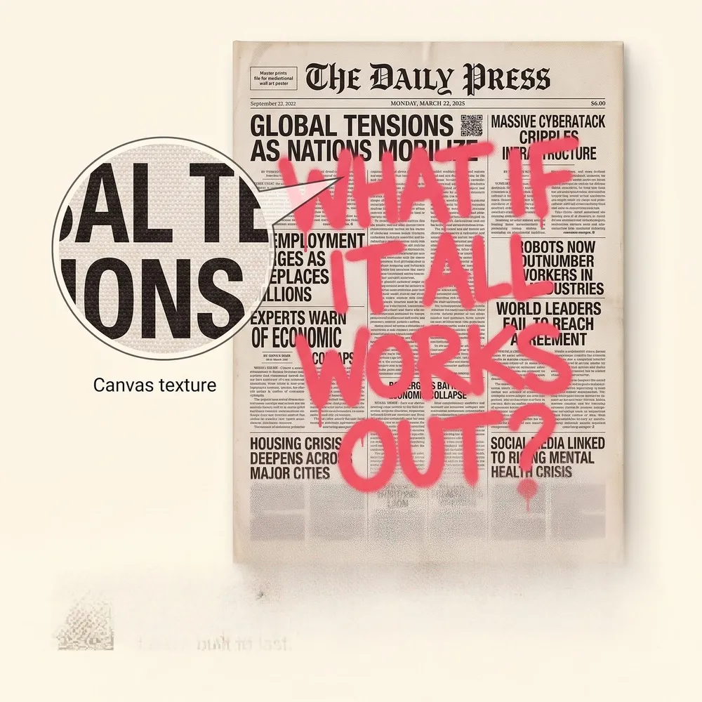 What If It All Works Out: Materials, from the listing